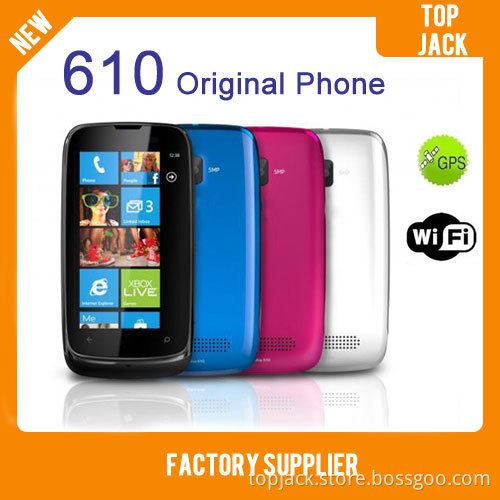 Windows Mobile Phone 610 with 5.0 MP Camera, Cell Phone ,GPS Phone 8GB